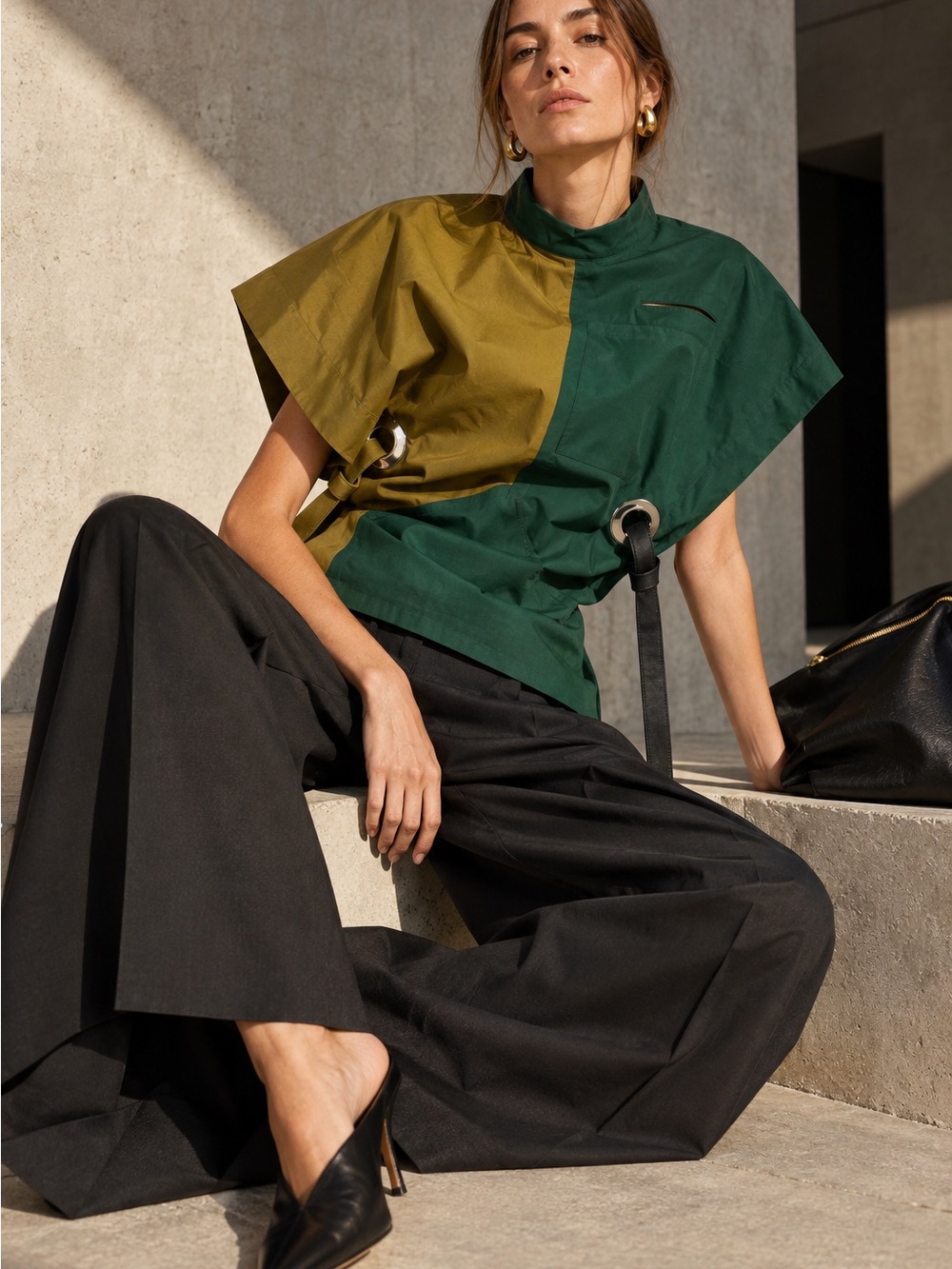 CÉLINE Phoebe Philo Pre-Fall 2013 Runway Top FR38 US6 UK10 Archival